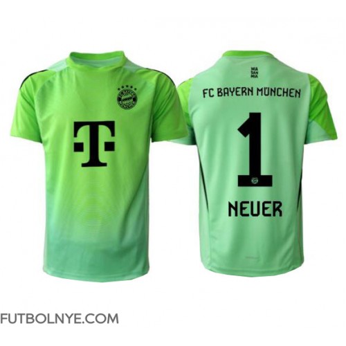 Camiseta Bayern Munich Manuel Neuer #1 Portero Primera Equipación 2025-26 manga corta